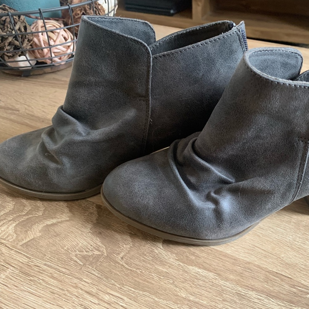 Gray Booties - Picture 2 of 4